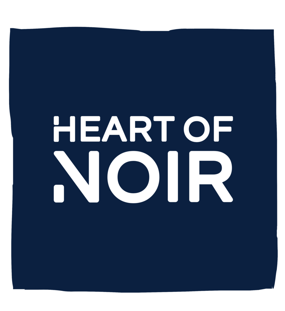 Heart of Noir logo - classic film noir